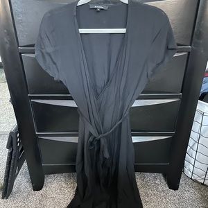 Black Wrap Dress